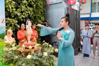 Chùm ảnh trang trí mừng lễ Phật đản tại Tập đoàn bất động sản TLM